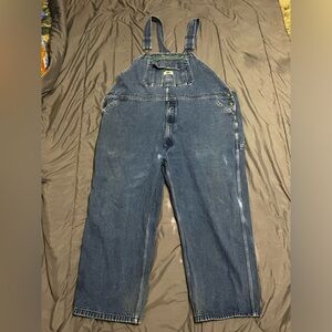Vintage Liberty Bib Denim Overall Coveralls Carpenter Farmer Country 52x30
